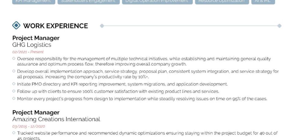 Resume service in Colorado Springs